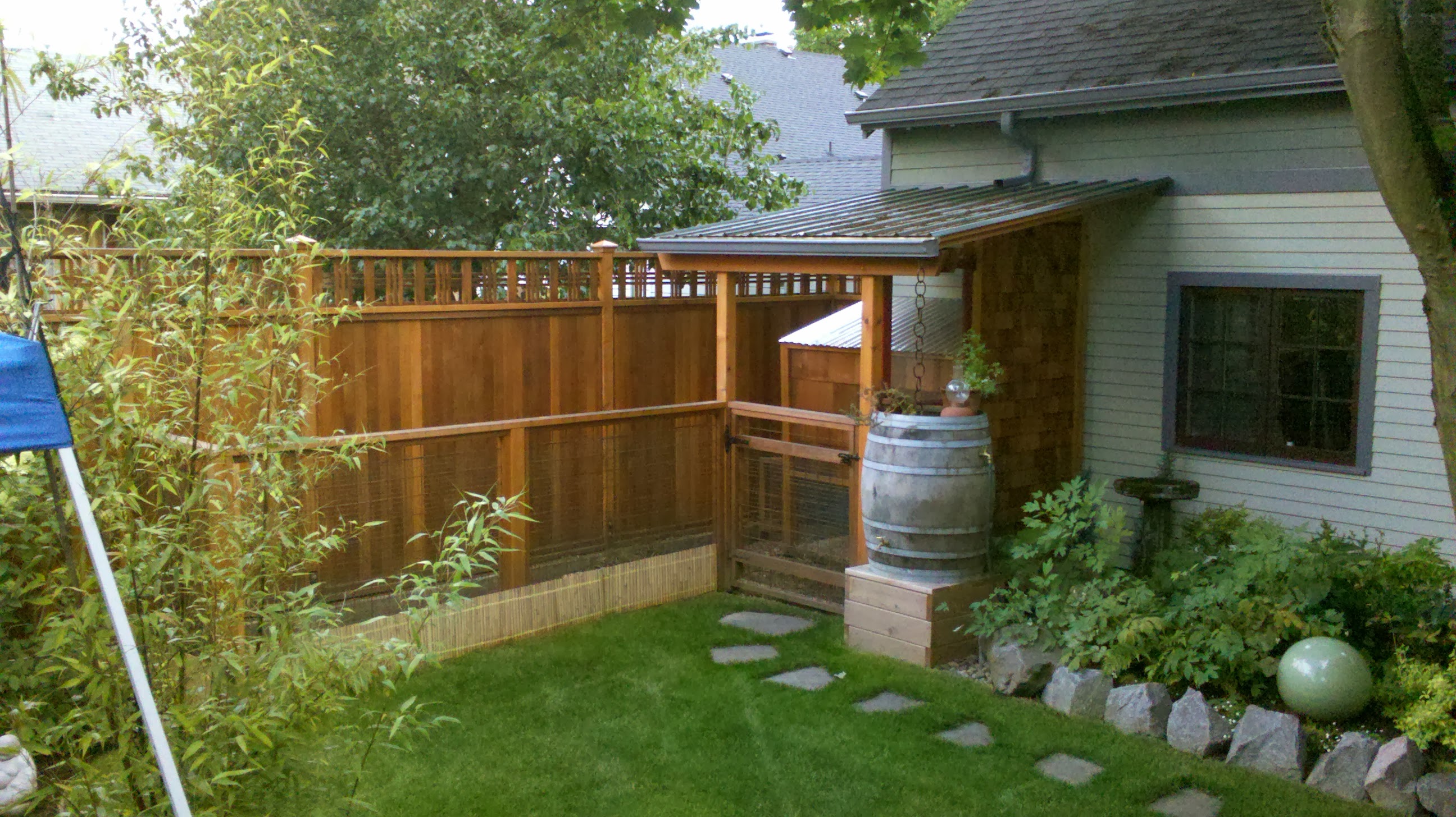 Outdoor structure project completed by Construction Services Inc in Central Oregon